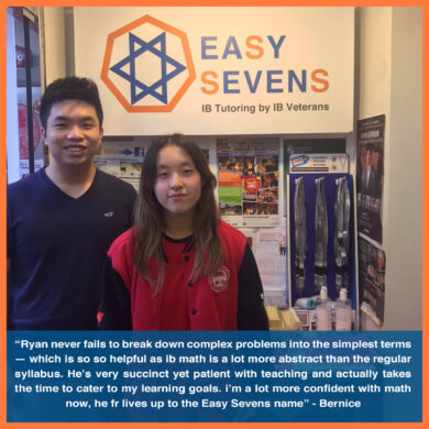 Easy Sevens student Bernice