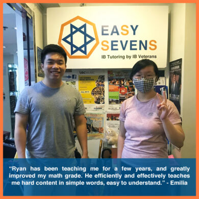 Easy Sevens student Emilia